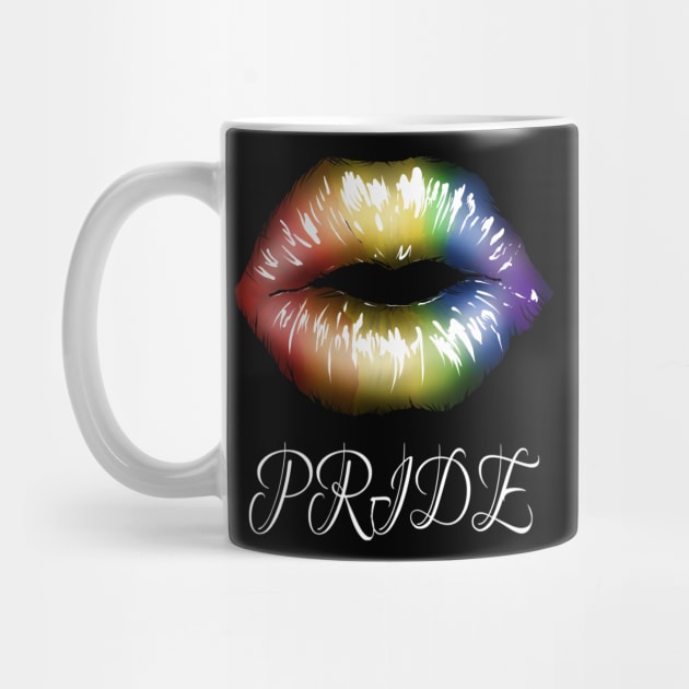 Pride Rainbow Lips by Danispolez_illustrations